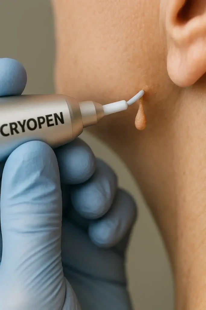 Cryopen for skin tags removal Brownhills speak to our team today!