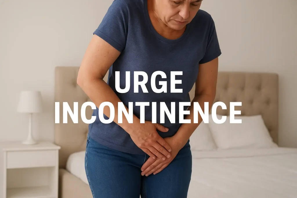how to manage urge incontinence Brownhills symptoms