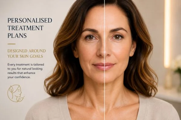 Before and after results of Collagen Lift Therapy Brownhills